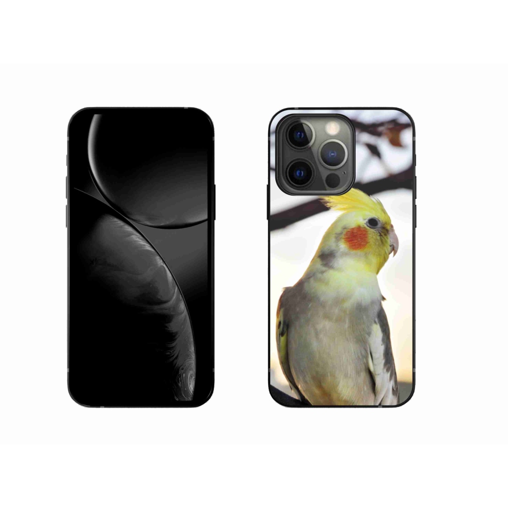 Gelový kryt mmCase na iPhone 13 Pro - papoušek korela