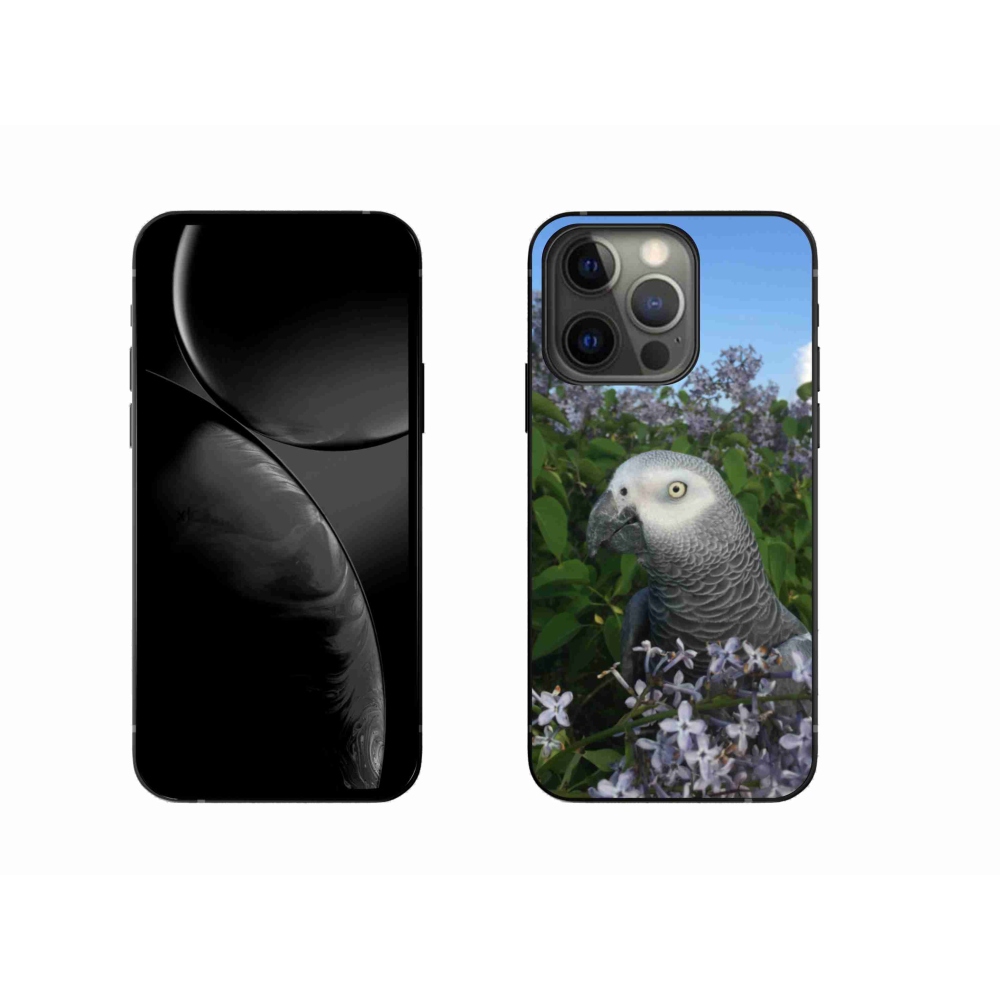 Gelový kryt mmCase na iPhone 13 Pro - papoušek žako