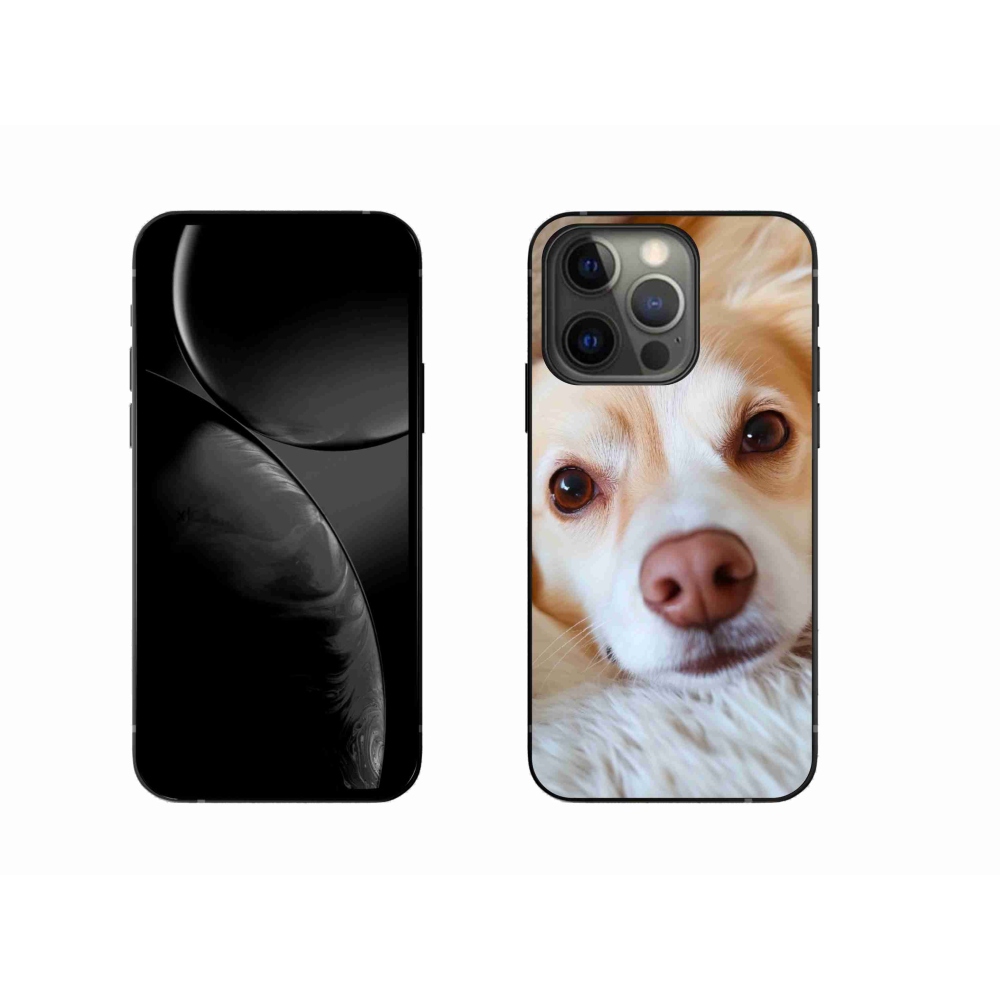 Gelový kryt mmCase na iPhone 13 Pro - Roztomilá čivava
