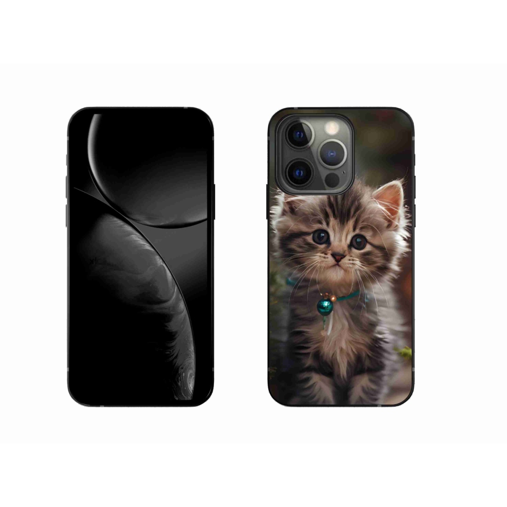 Gelový kryt mmCase na iPhone 13 Pro - roztomilé kotě 11