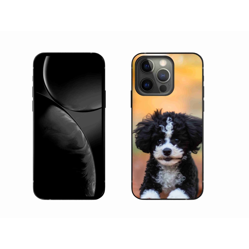Gelový kryt mmCase na iPhone 13 Pro - roztomilé štěně 2