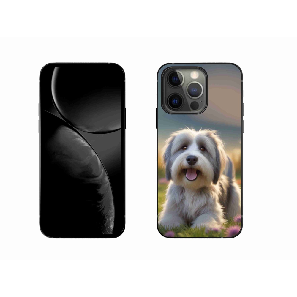 Gelový kryt mmCase na iPhone 13 Pro - roztomilý havanský psík