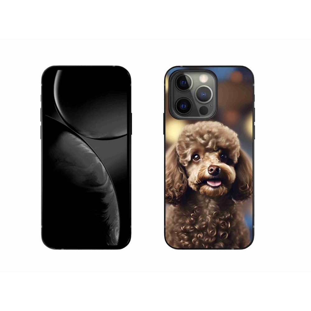 Gelový kryt mmCase na iPhone 13 Pro - roztomilý pudl