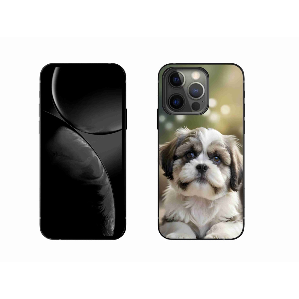 Gelový kryt mmCase na iPhone 13 Pro - roztomilý shih-tzu