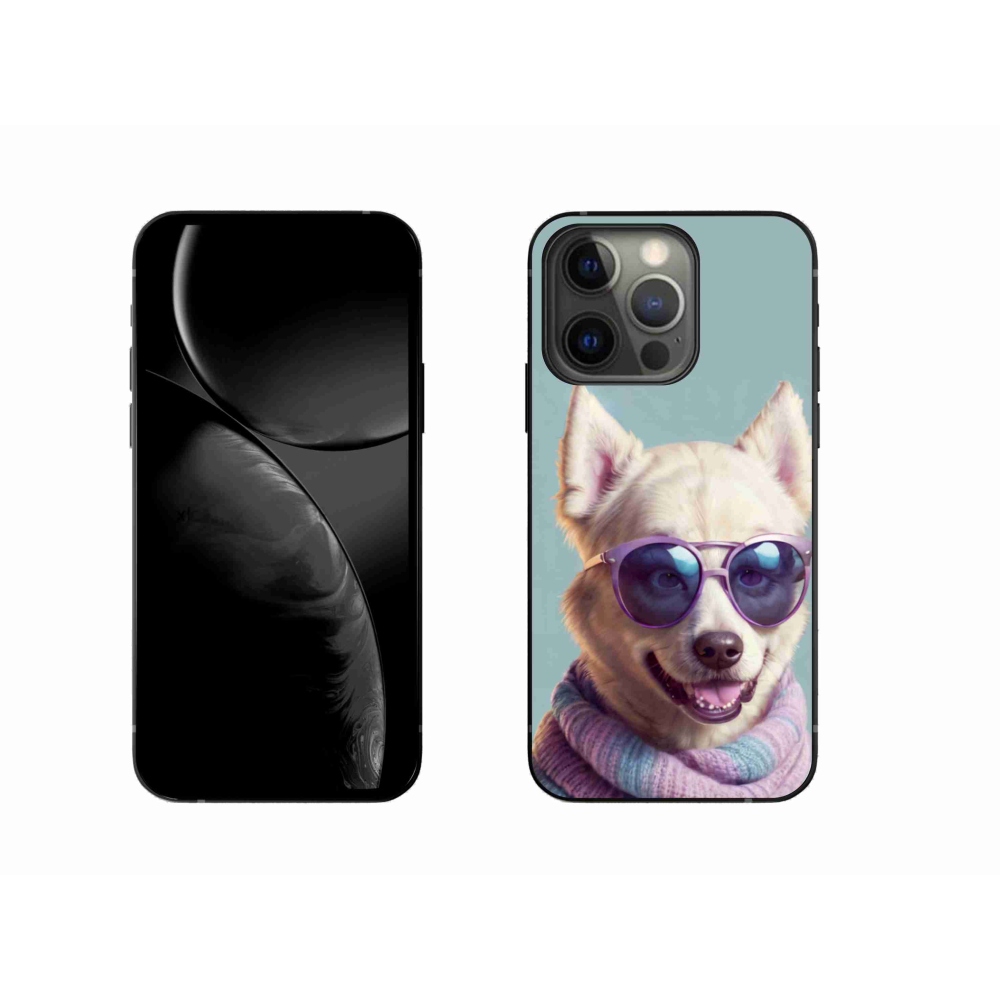 Gelový kryt mmCase na iPhone 13 Pro - stylový německý špic