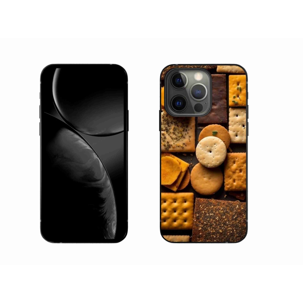 Gelový kryt mmCase na iPhone 13 Pro - sušenky