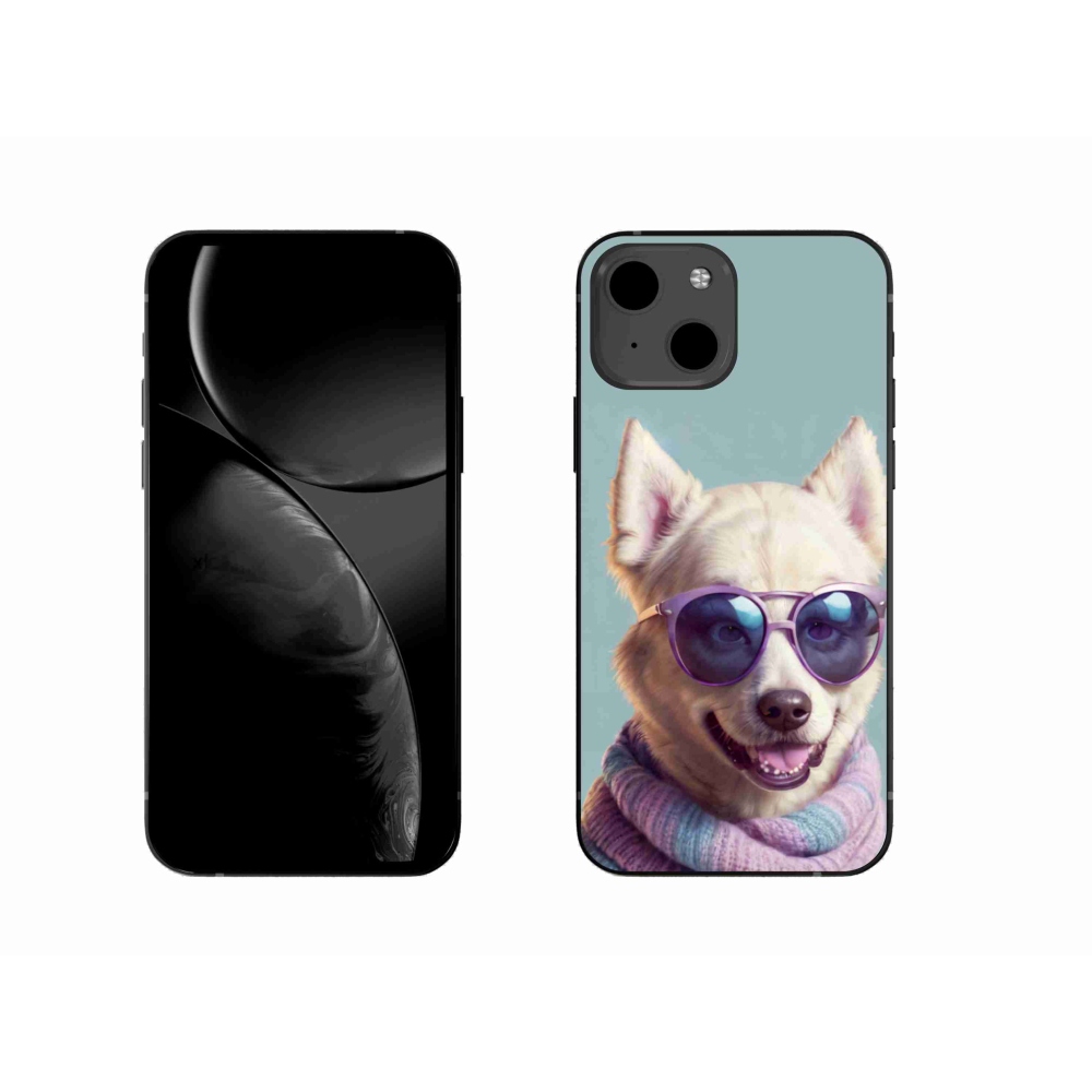 Gelový kryt mmCase na iPhone 13 - stylový německý špic