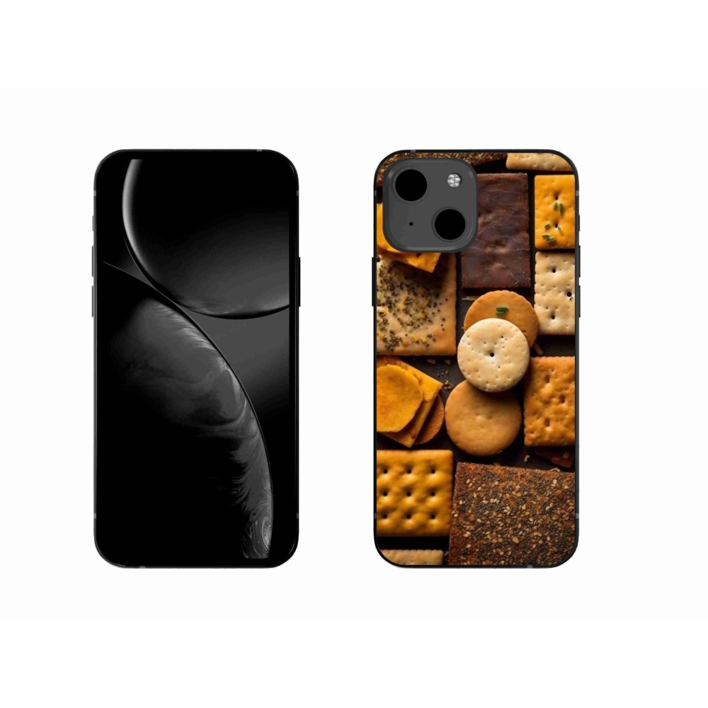 Gelový kryt mmCase na iPhone 13 - sušenky