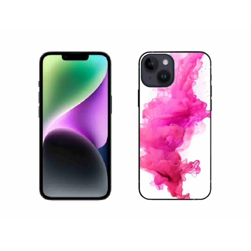 Gelový kryt mmCase na iPhone 14 - abstraktní motiv 57