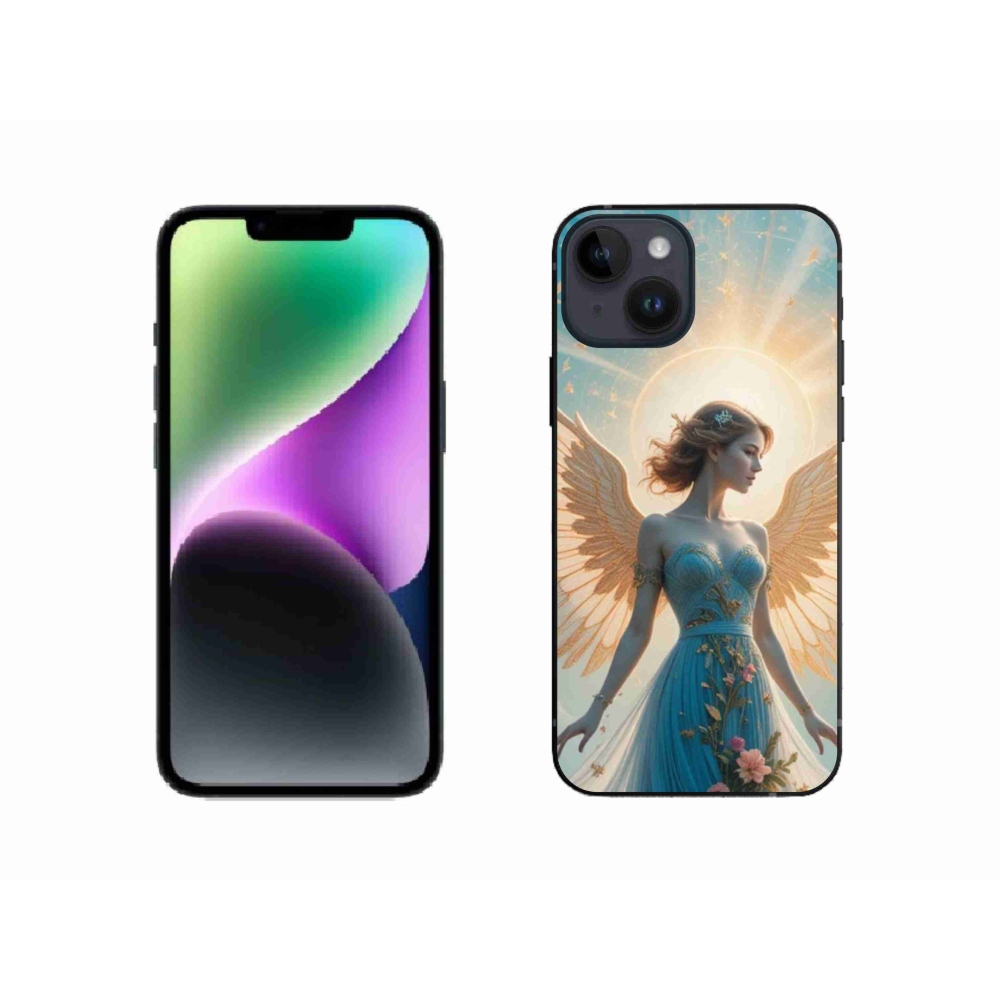 Gelový kryt mmCase na iPhone 14 - náboženský motiv 4