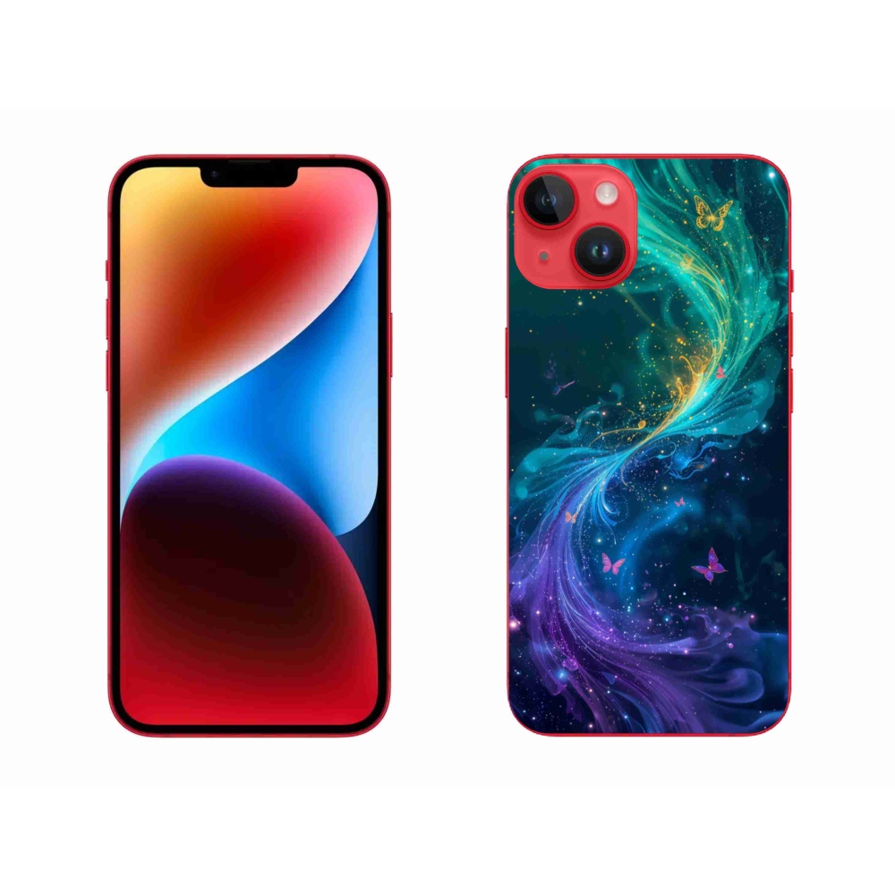 Gelový kryt mmCase na iPhone 14 Plus - abstraktní motiv 31