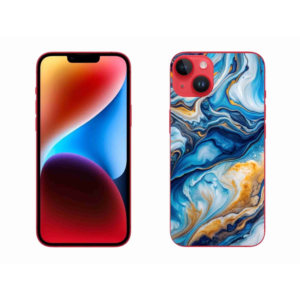 Gelový kryt mmCase na iPhone 14 Plus - abstraktní motiv 34