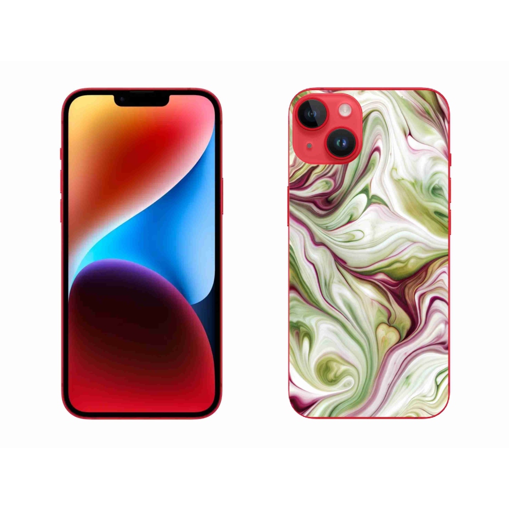 Gelový kryt mmCase na iPhone 14 Plus - abstraktní motiv 36