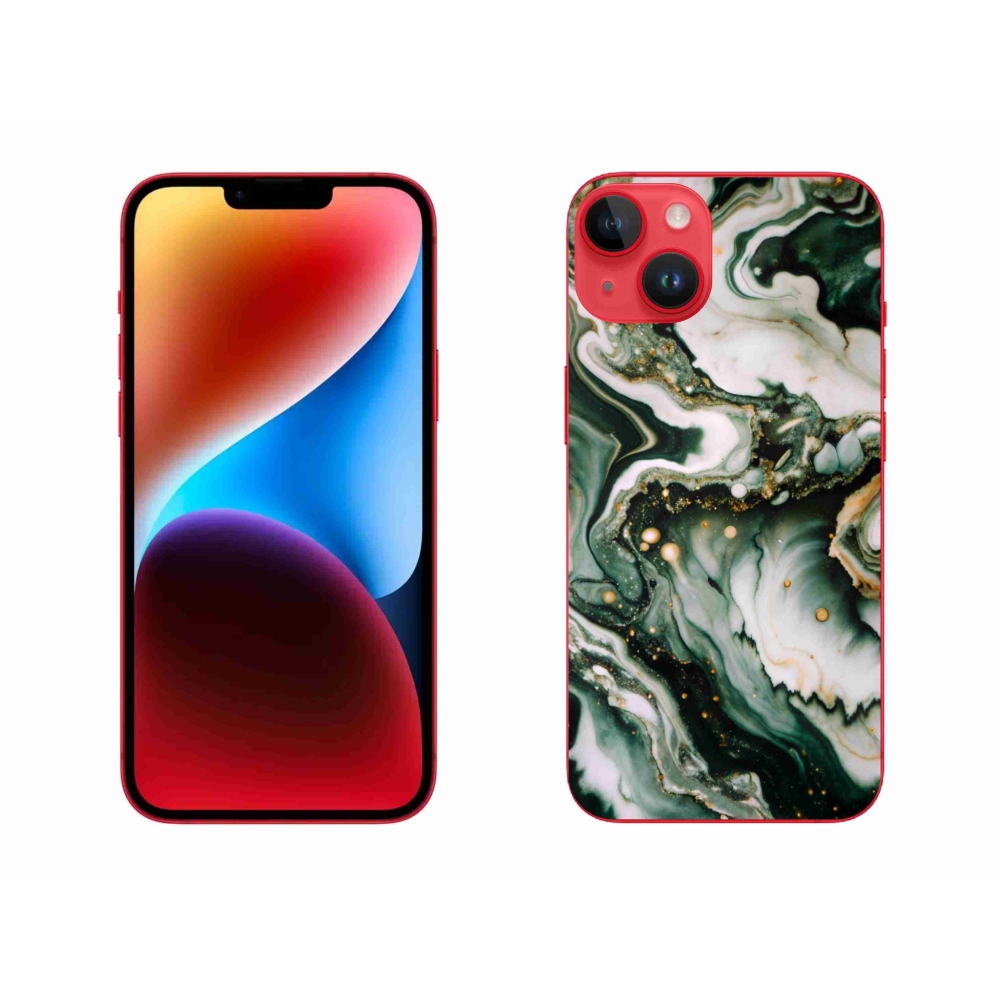 Gelový kryt mmCase na iPhone 14 Plus - abstraktní motiv 38