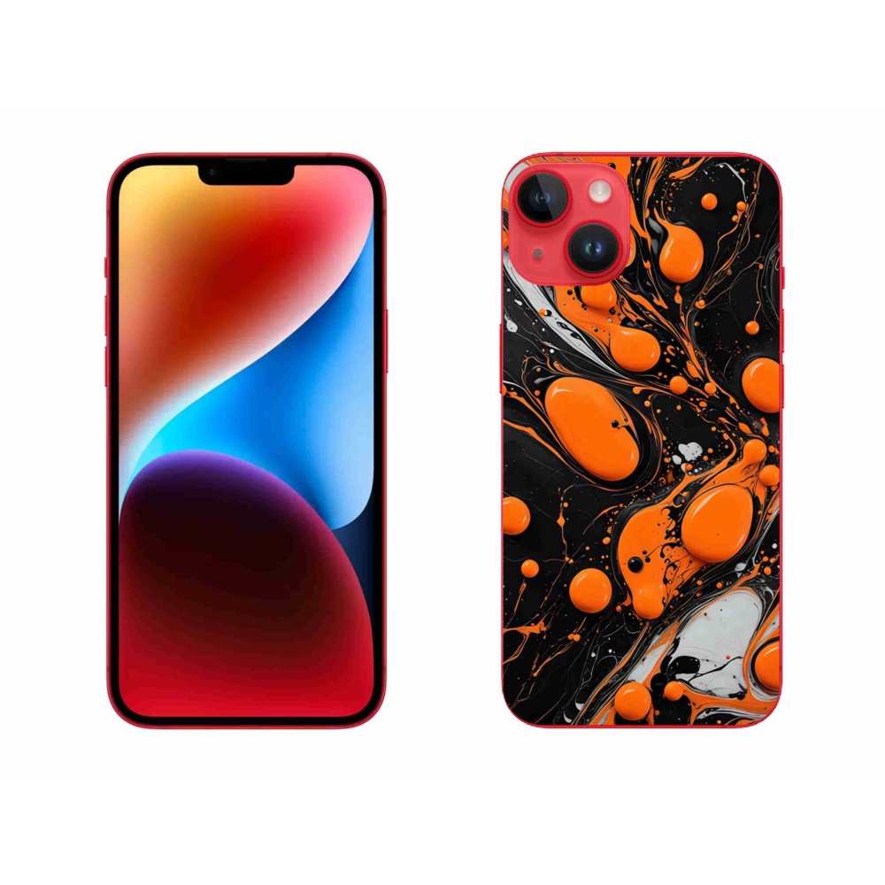 Gelový kryt mmCase na iPhone 14 Plus - abstraktní motiv 41