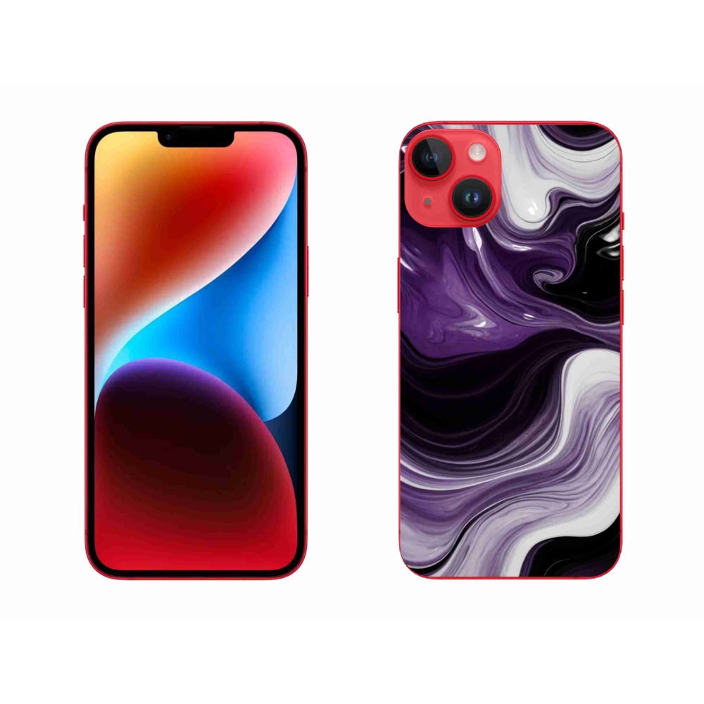 Gelový kryt mmCase na iPhone 14 Plus - abstraktní motiv 46