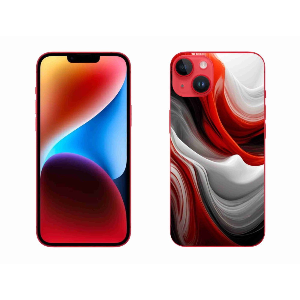 Gelový kryt mmCase na iPhone 14 Plus - abstraktní motiv 47