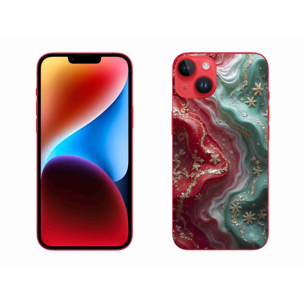 Gelový kryt mmCase na iPhone 14 Plus - abstraktní motiv 54