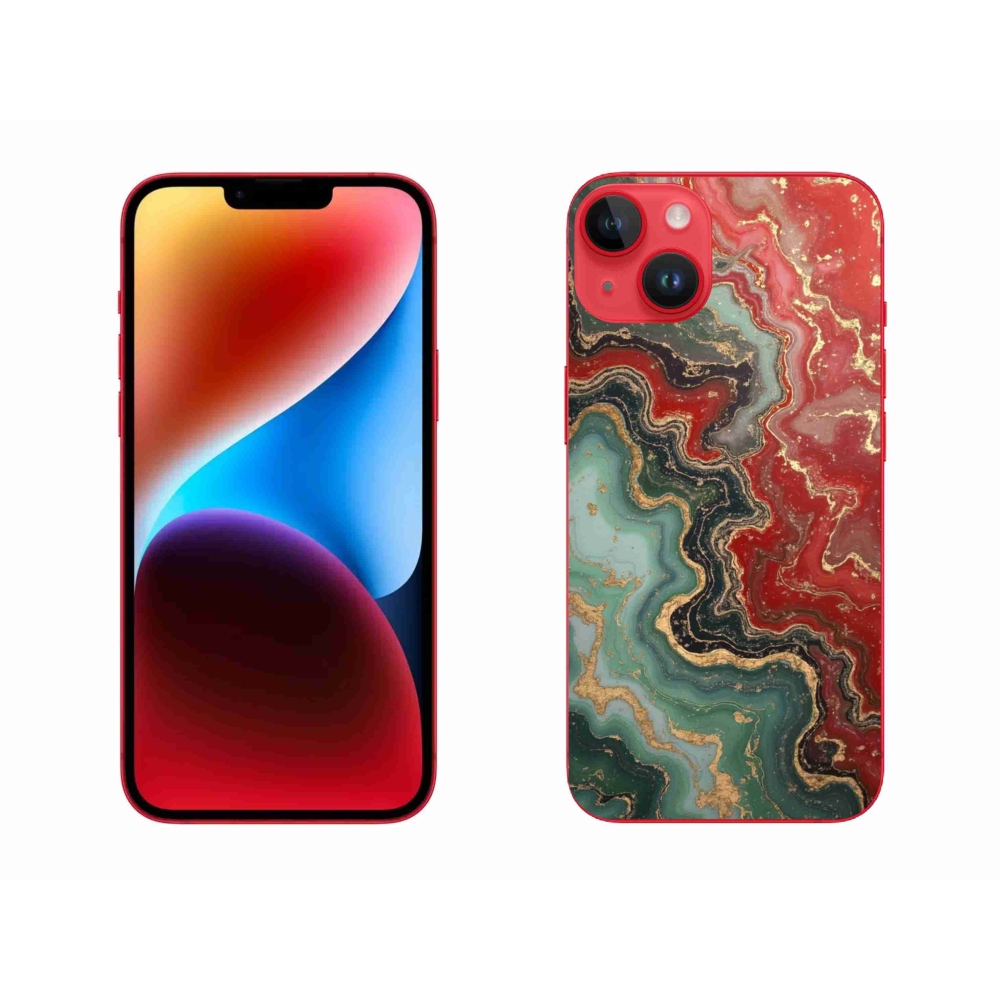 Gelový kryt mmCase na iPhone 14 Plus - abstraktní motiv 55