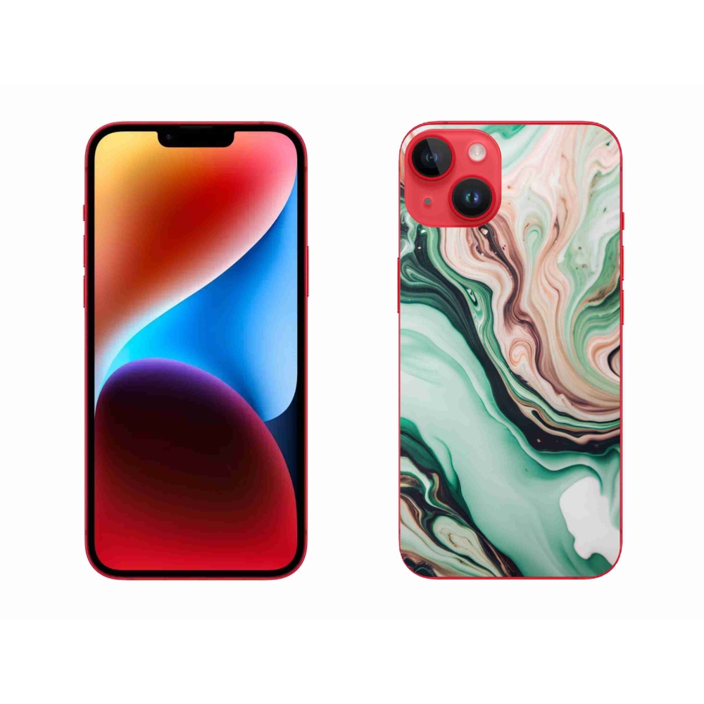 Gelový kryt mmCase na iPhone 14 Plus - abstraktní motiv 62