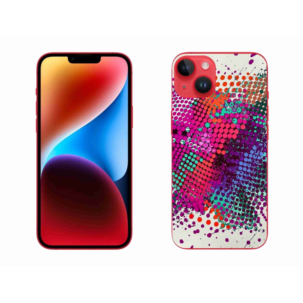 Gelový kryt mmCase na iPhone 14 Plus - abstraktní motiv 65