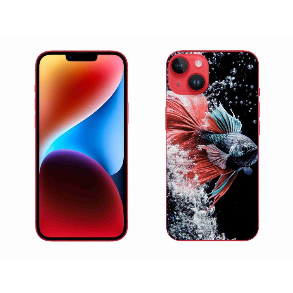 Gelový kryt mmCase na iPhone 14 Plus - bojovnice pestrá