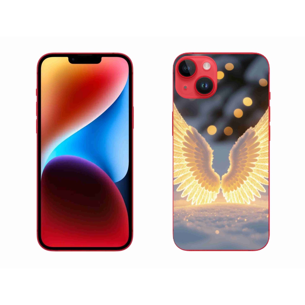 Gelový kryt mmCase na iPhone 14 Plus - křídla