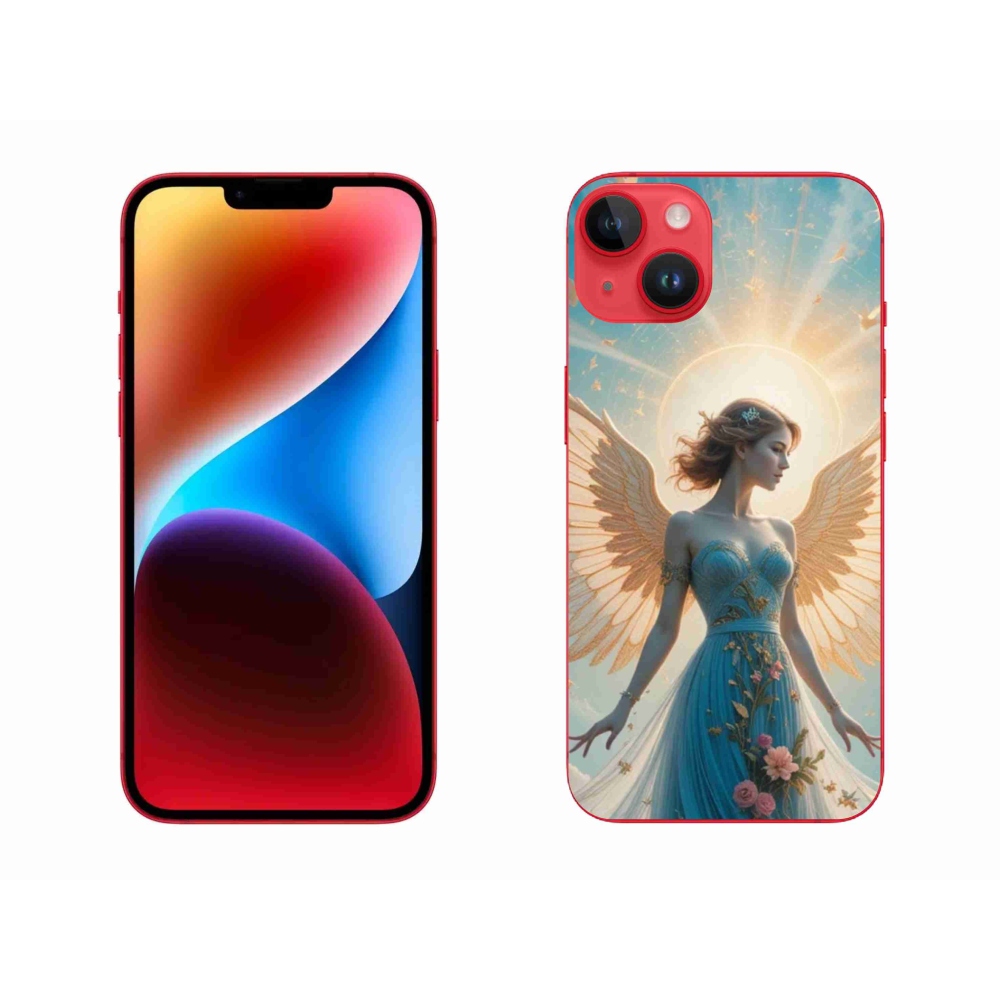 Gelový kryt mmCase na iPhone 14 Plus - náboženský motiv 4