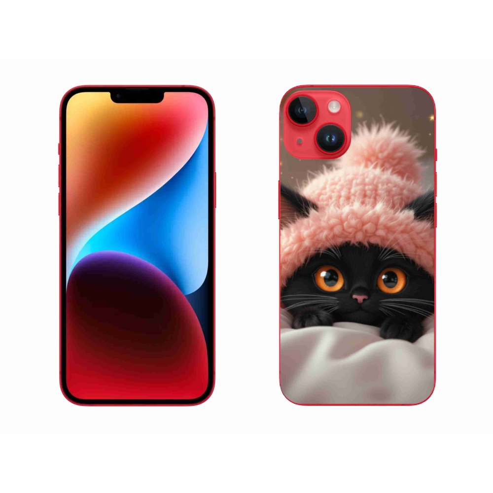 Gelový kryt mmCase na iPhone 14 Plus - roztomilé kotě 7