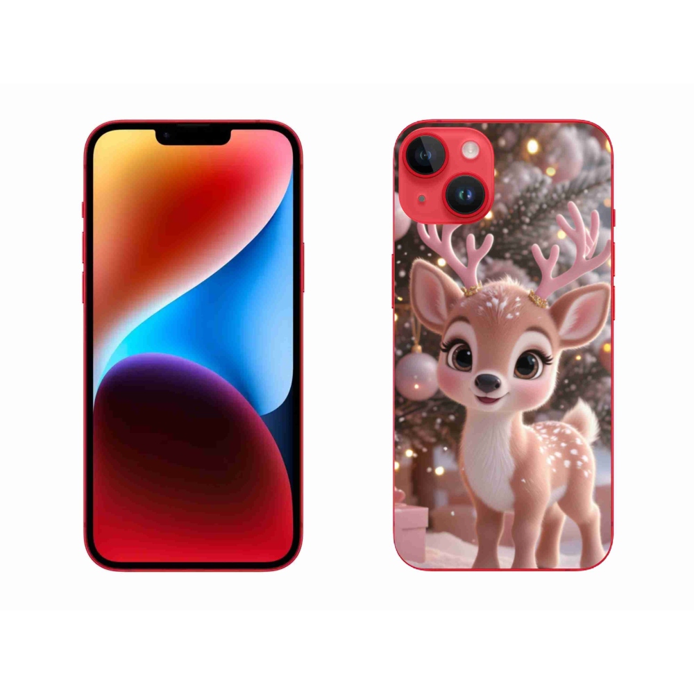 Gelový kryt mmCase na iPhone 14 Plus - roztomilý sob