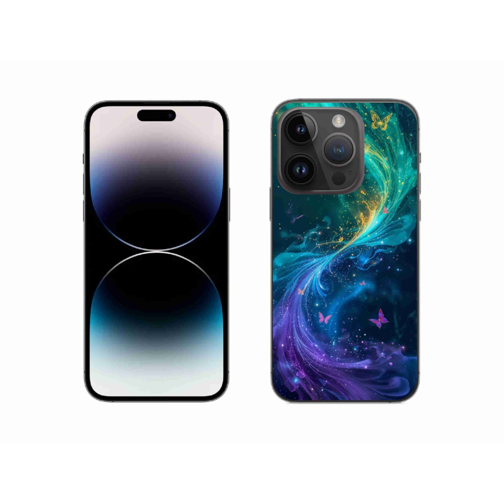 Gelový kryt mmCase na iPhone 14 Pro - abstraktní motiv 31