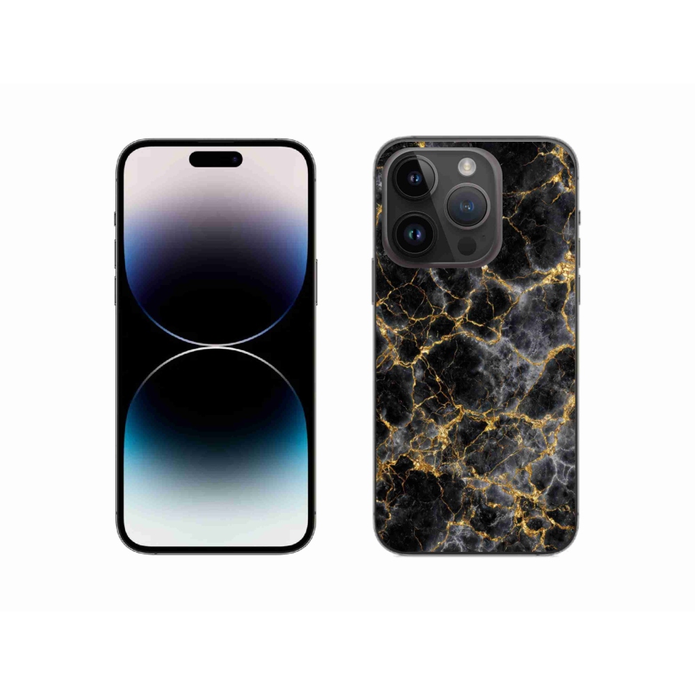Gelový kryt mmCase na iPhone 14 Pro - abstraktní motiv 43