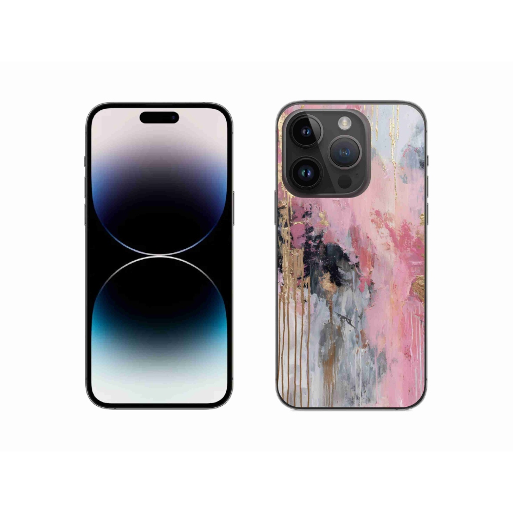 Gelový kryt mmCase na iPhone 14 Pro - abstraktní motiv 49