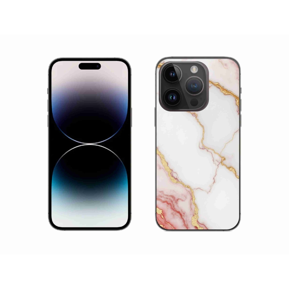 Gelový kryt mmCase na iPhone 14 Pro - abstraktní motiv 53