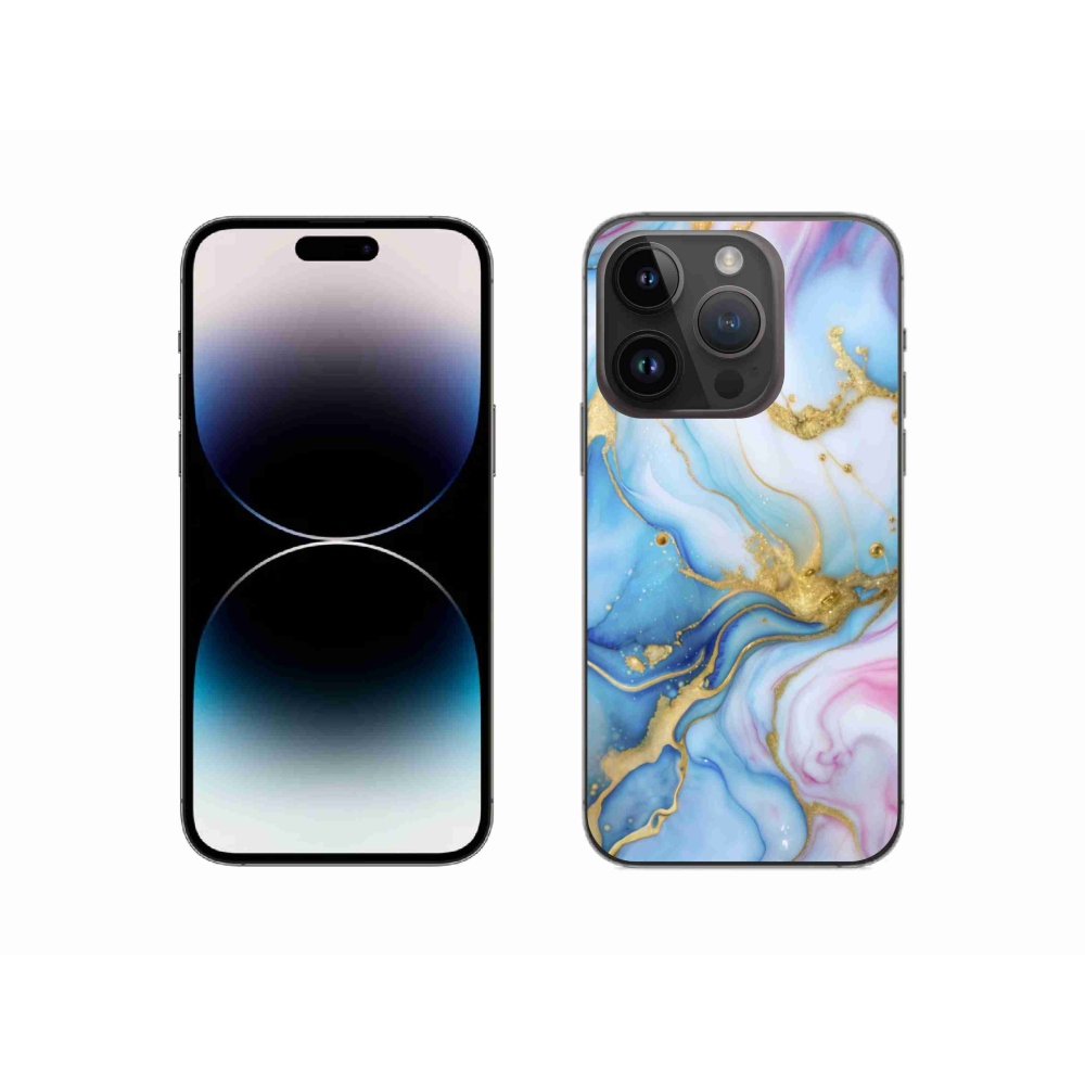 Gelový kryt mmCase na iPhone 14 Pro - abstraktní motiv 61