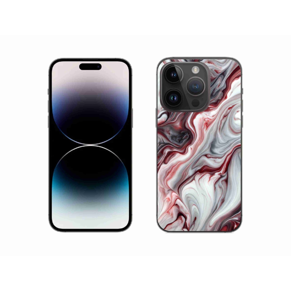 Gelový kryt mmCase na iPhone 14 Pro - abstraktní motiv 64
