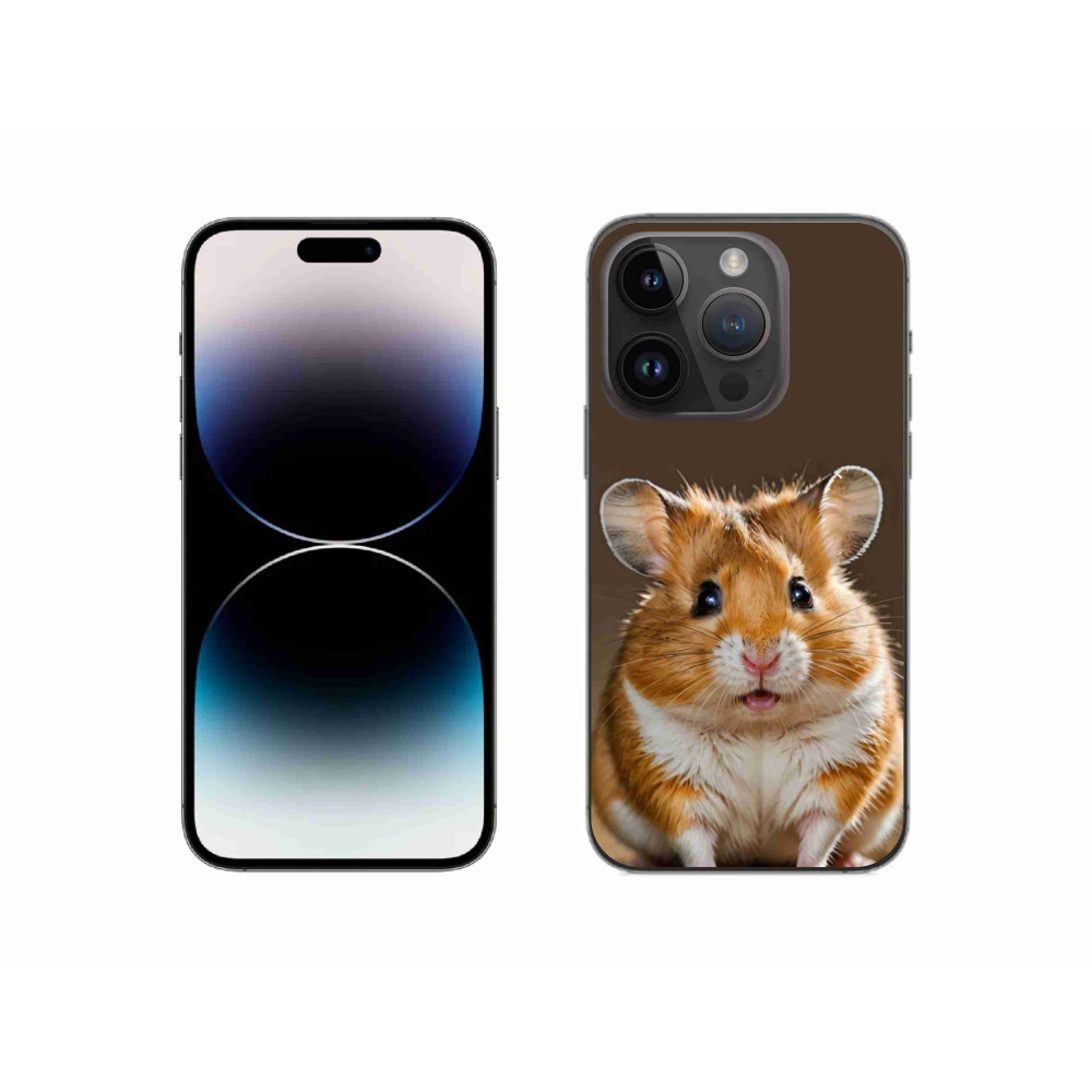 Gelový kryt mmCase na iPhone 14 Pro - křeček