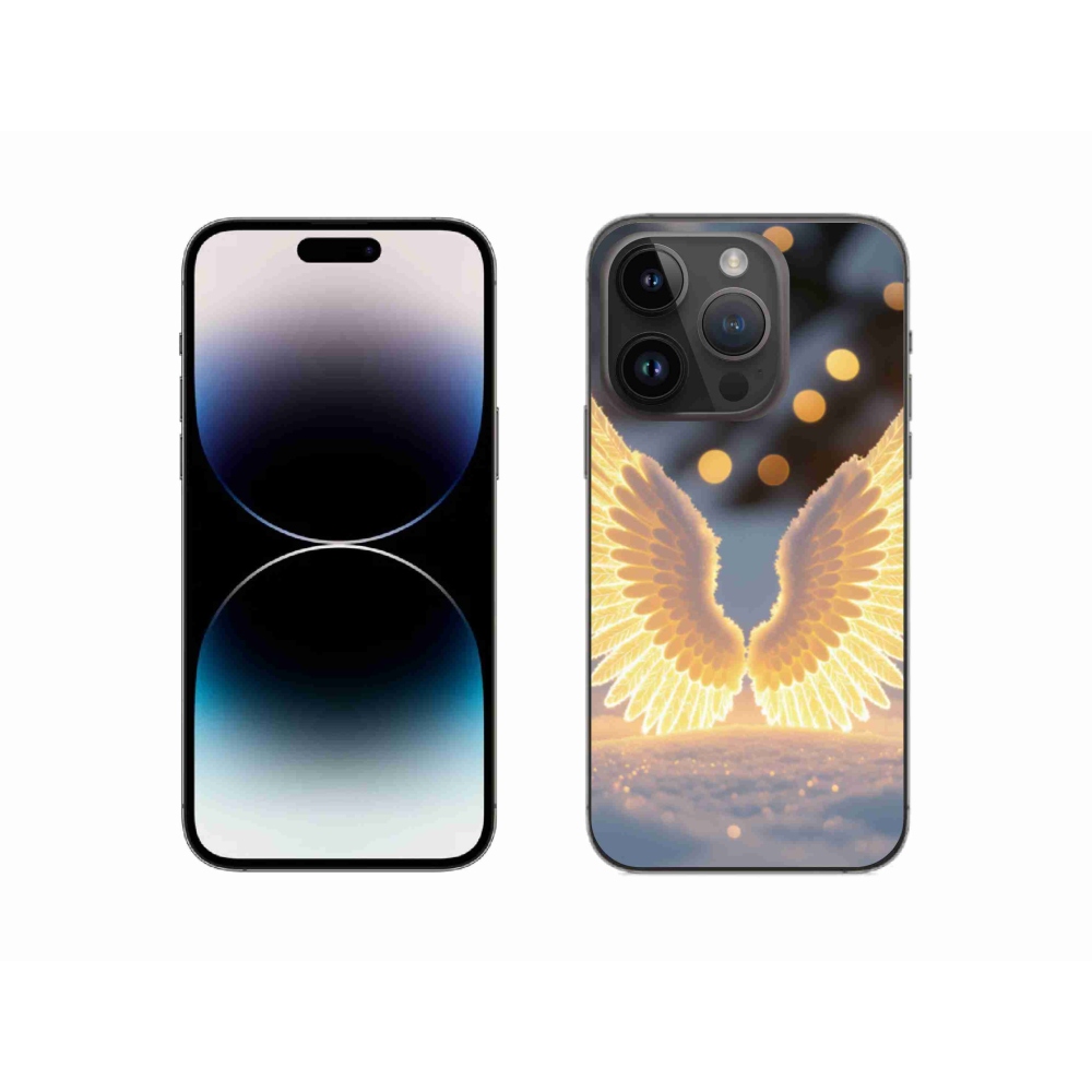 Gelový kryt mmCase na iPhone 14 Pro - křídla