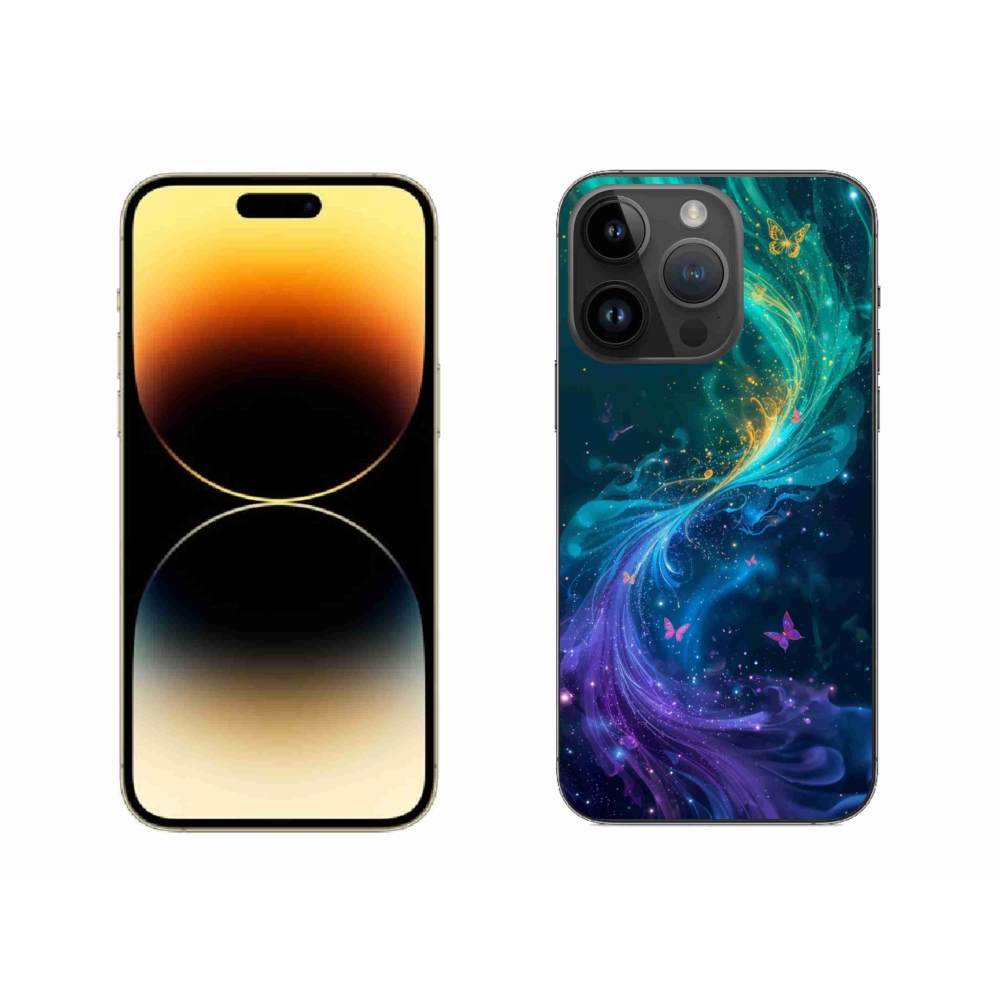 Gelový kryt mmCase na iPhone 14 Pro Max - abstraktní motiv 31