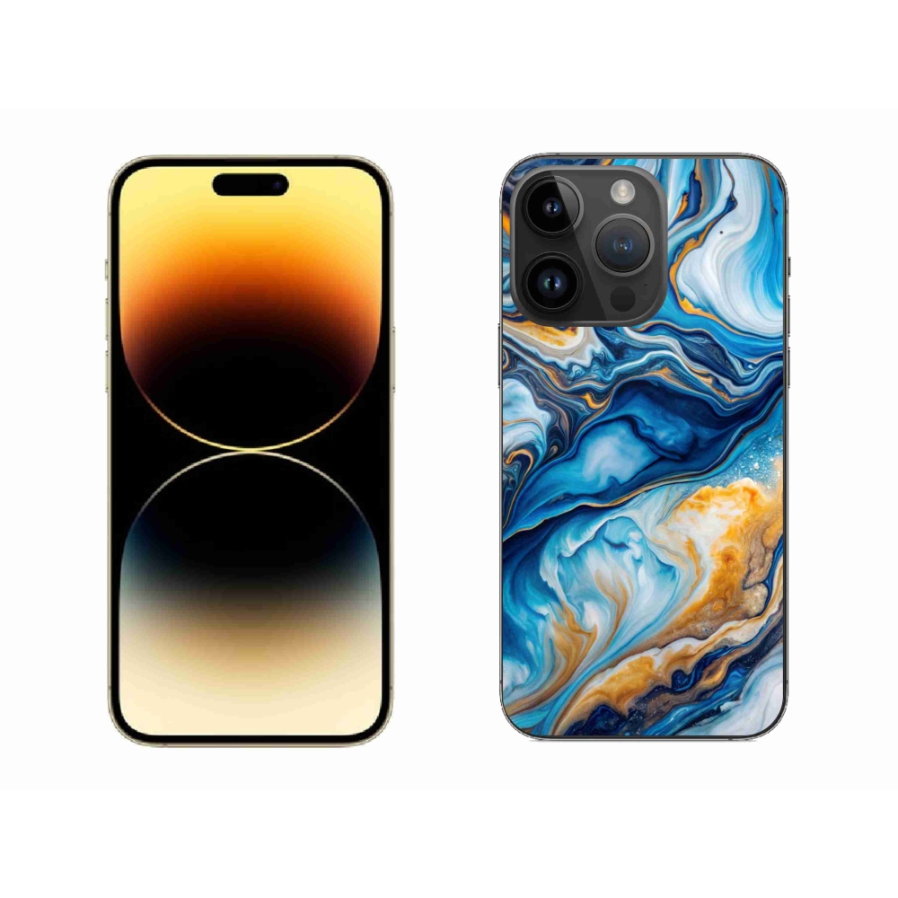 Gelový kryt mmCase na iPhone 14 Pro Max - abstraktní motiv 34