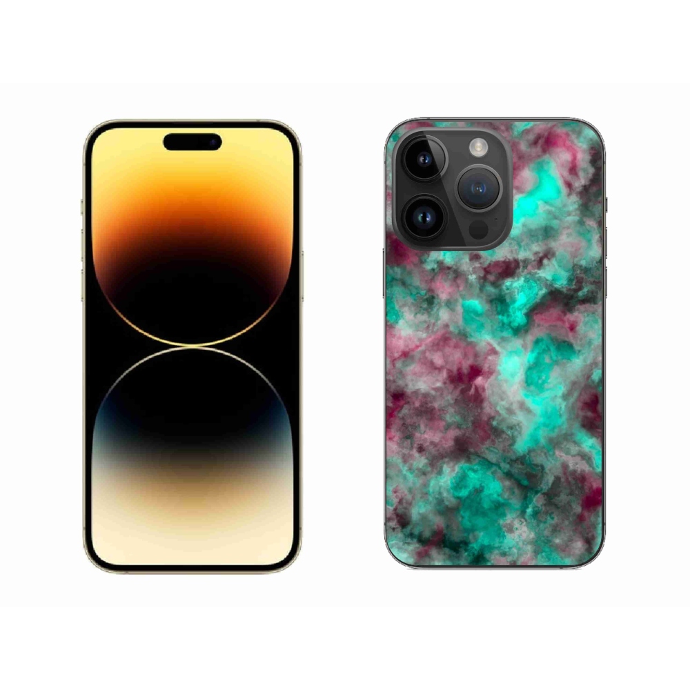 Gelový kryt mmCase na iPhone 14 Pro Max - abstraktní motiv 39