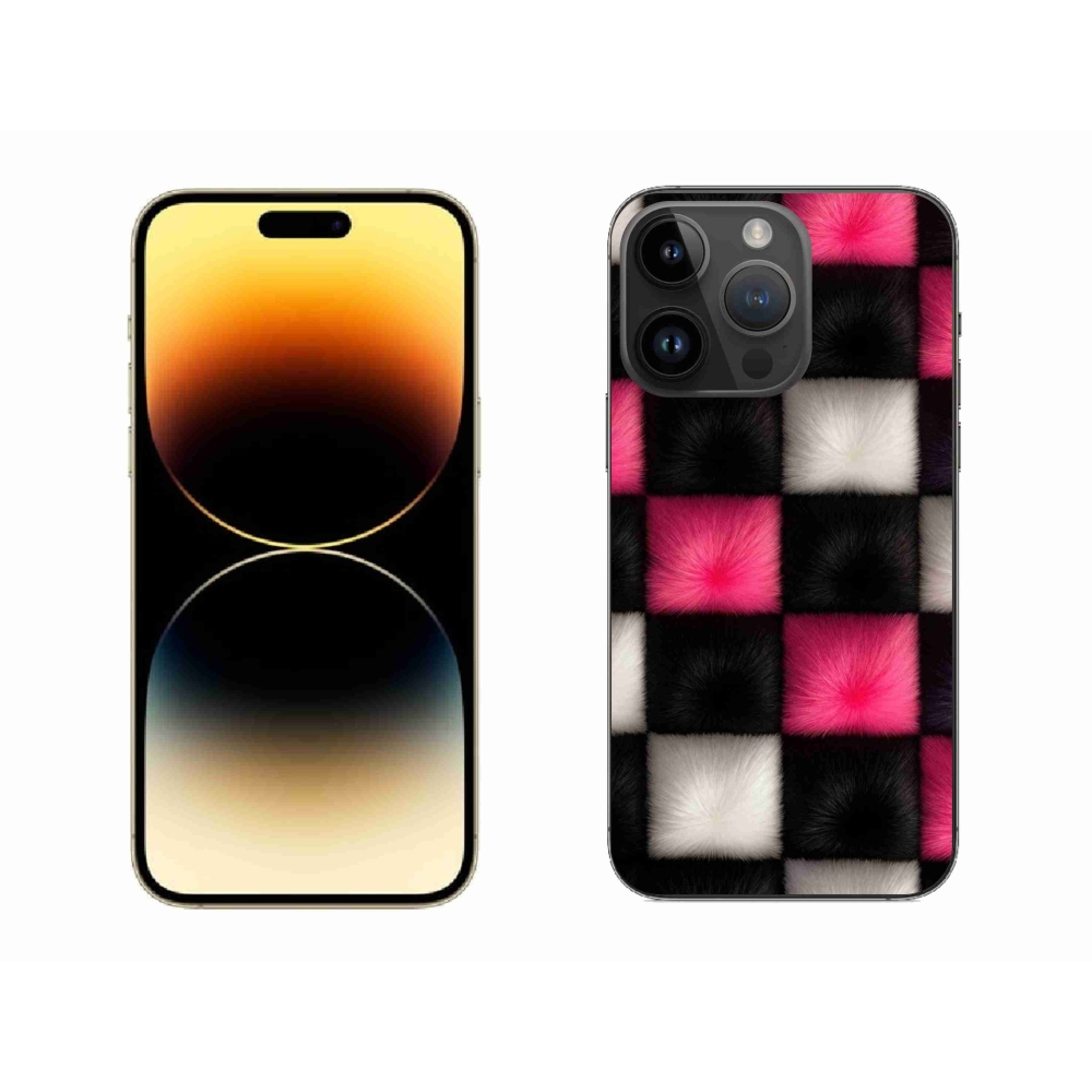 Gelový kryt mmCase na iPhone 14 Pro Max - abstraktní motiv 44