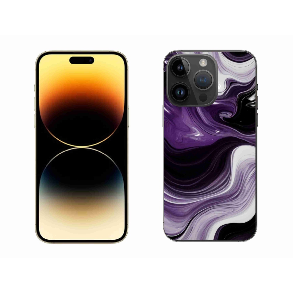 Gelový kryt mmCase na iPhone 14 Pro Max - abstraktní motiv 46