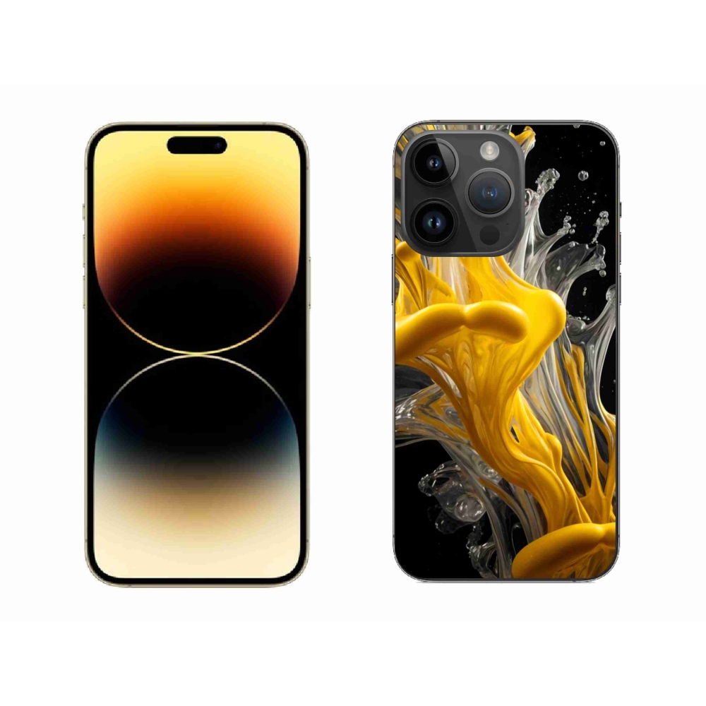 Gelový kryt mmCase na iPhone 14 Pro Max - abstraktní motiv 48