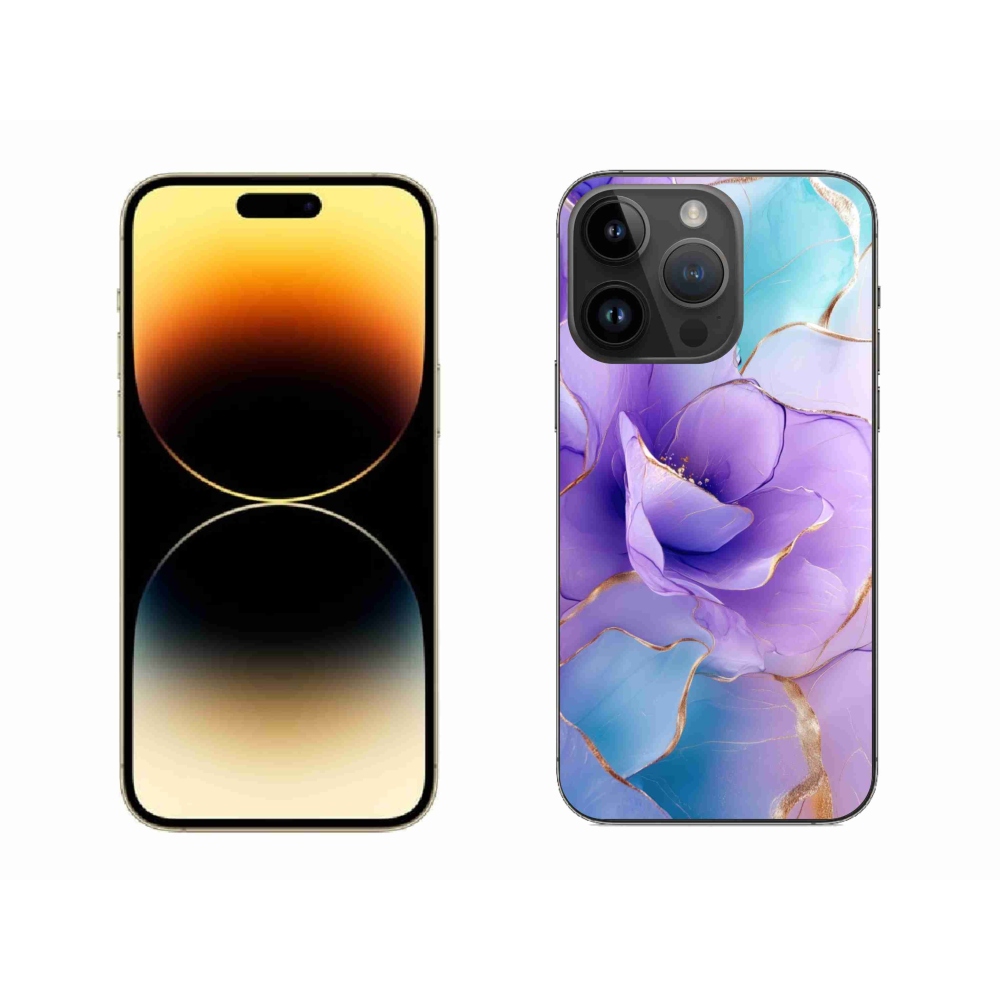 Gelový kryt mmCase na iPhone 14 Pro Max - abstraktní motiv 52