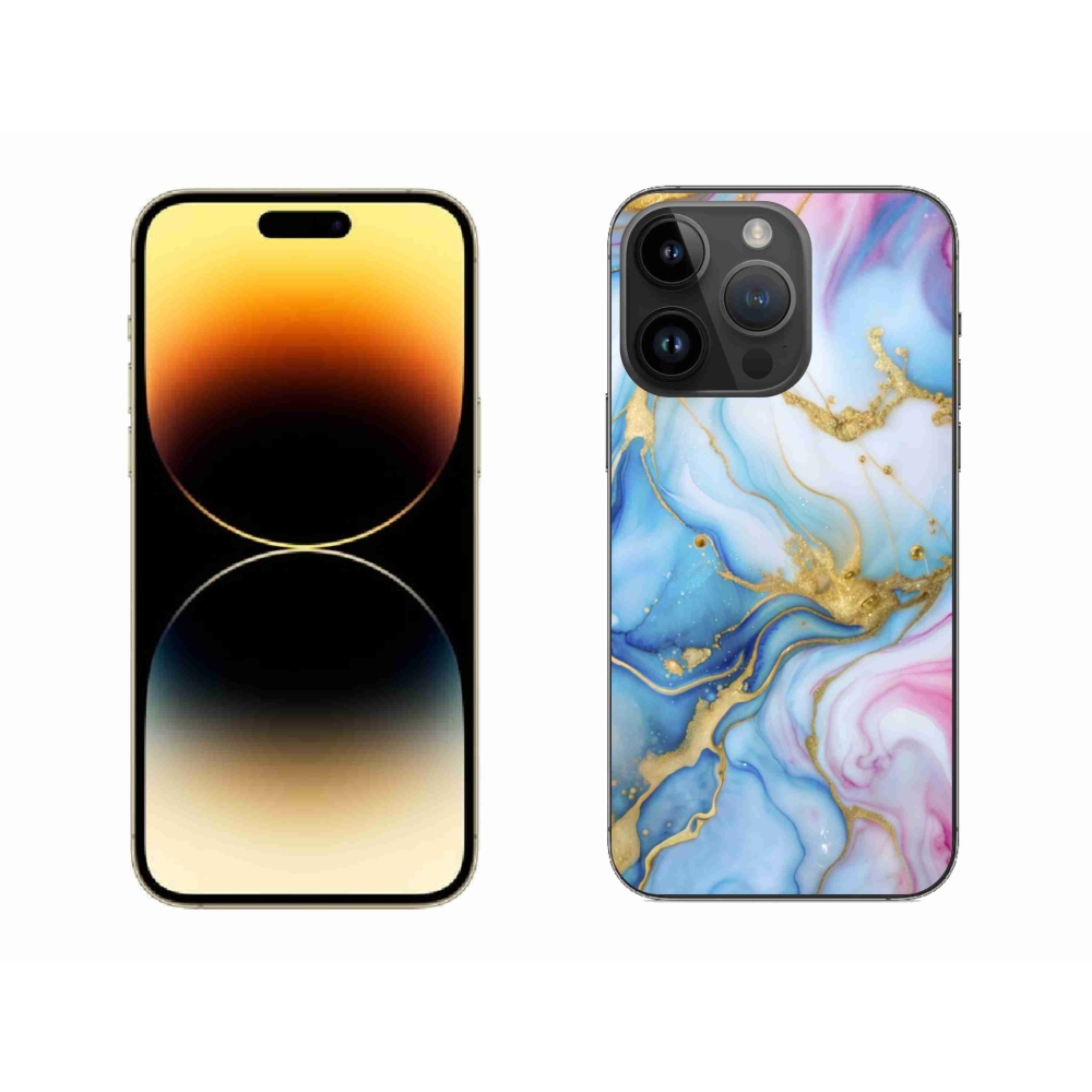 Gelový kryt mmCase na iPhone 14 Pro Max - abstraktní motiv 61