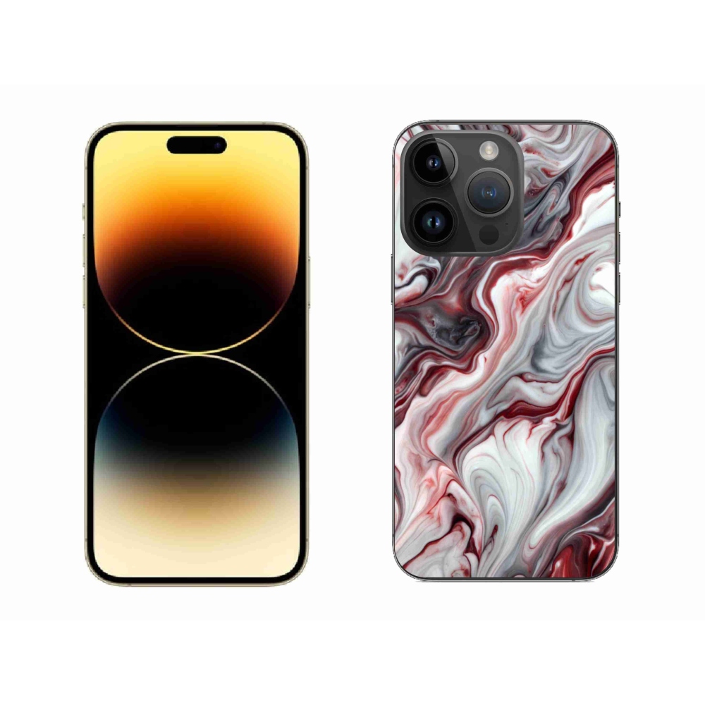 Gelový kryt mmCase na iPhone 14 Pro Max - abstraktní motiv 64