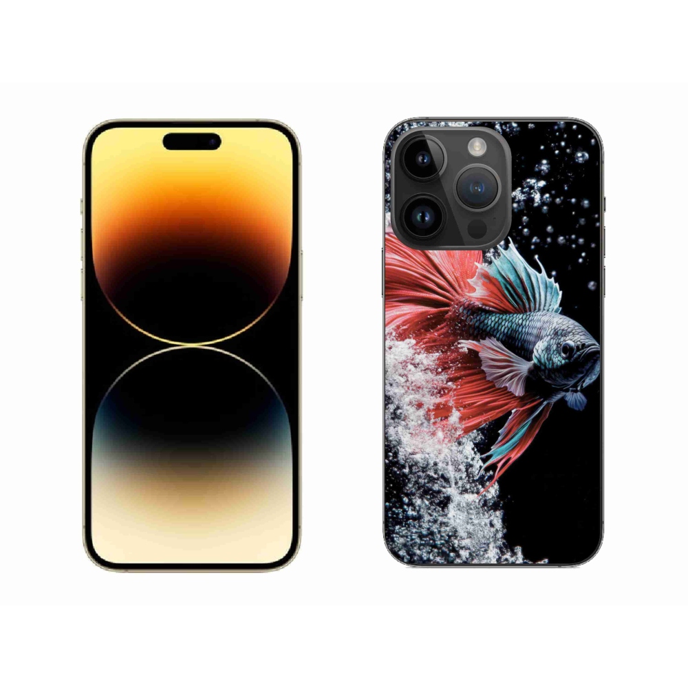 Gelový kryt mmCase na iPhone 14 Pro Max - bojovnice pestrá