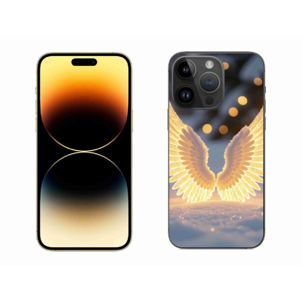 Gelový kryt mmCase na iPhone 14 Pro Max - křídla