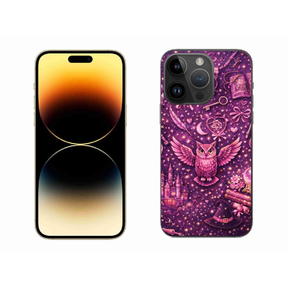 Gelový kryt mmCase na iPhone 14 Pro Max - magický svět